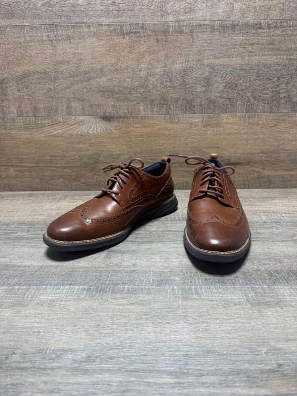 Cole Haan OrignalGrand Brown Leather WingTip Shoe Men's Size 9.5